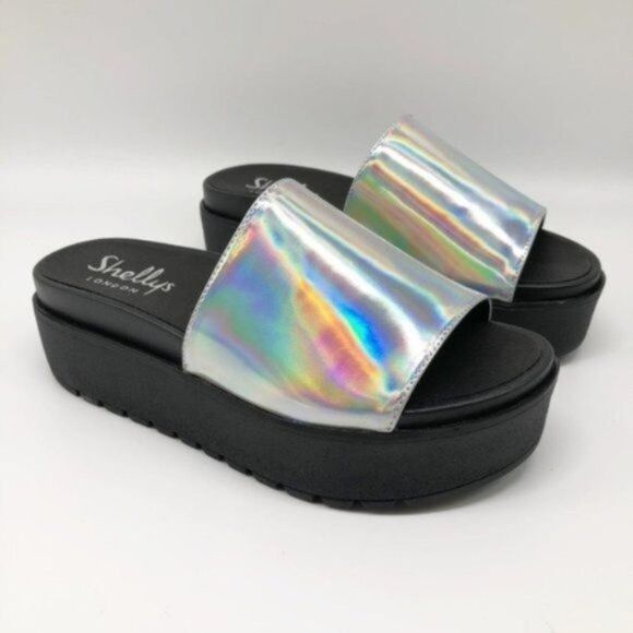 SHELLYS LONDON Kora Hologram Platform Slide  - Picture 1 of 6